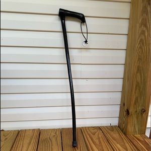 Wooden walking cane 33 1/4 th inches long